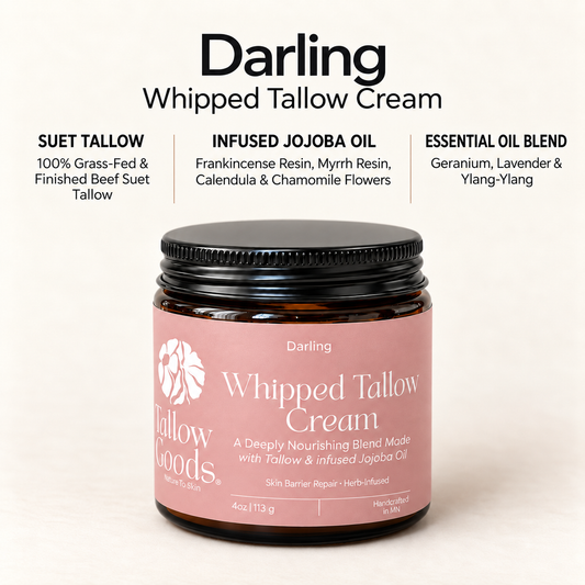 Darling Rose Whipped Tallow Cream