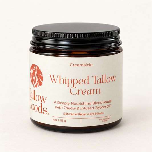 Citrus Whipped Tallow Cream