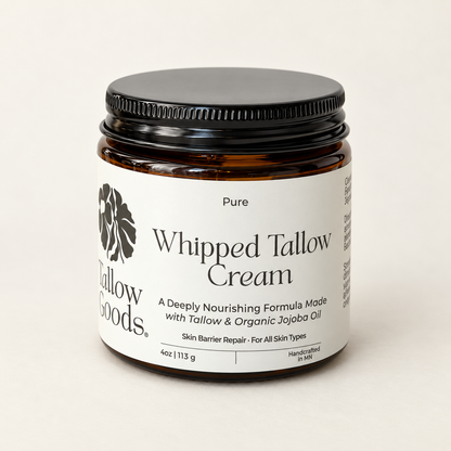 Pure whipped tallow cream (eczema & psoriasis safe)